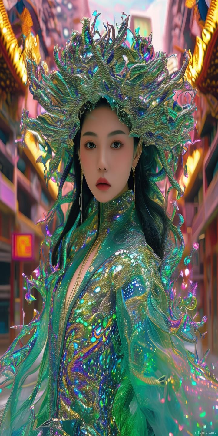 **鞠婧祎“蛇女”造型引領(lǐng)新風尚，未來趨勢深度剖析**