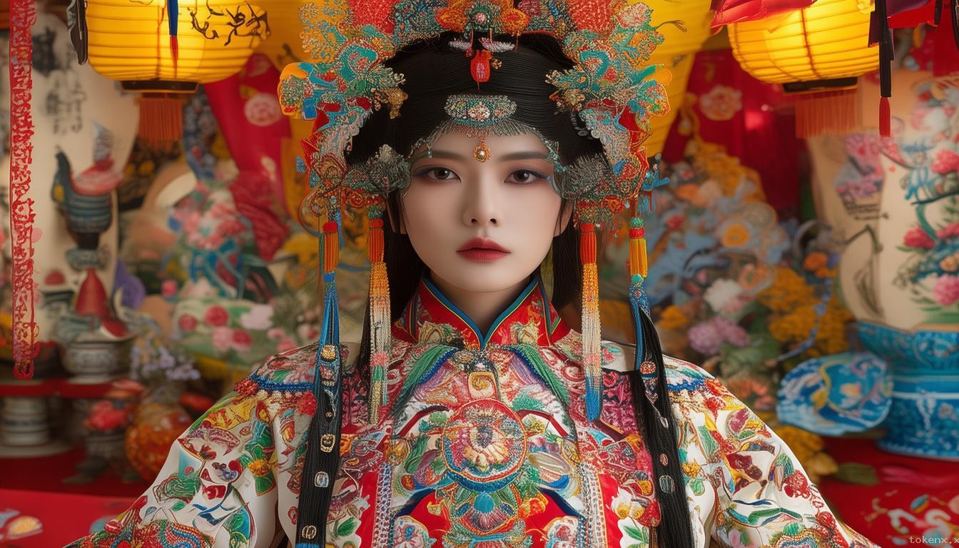 非遺元素變妝：40秒，掌控你的視覺盛宴???