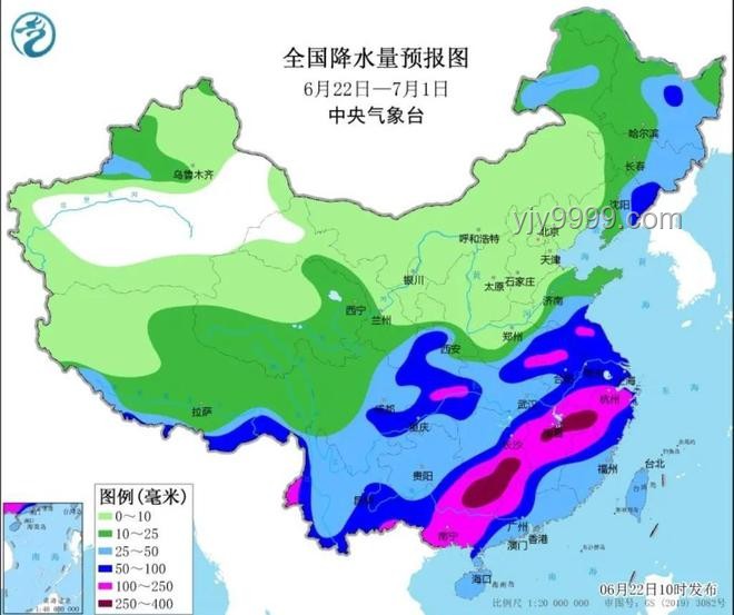 端午節將至，新一輪大范圍強降雨來襲，7省大到暴雨，東北氣溫創新高