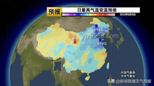 端午節將至，新一輪大范圍強降雨來襲，7省大到暴雨，東北氣溫創新高