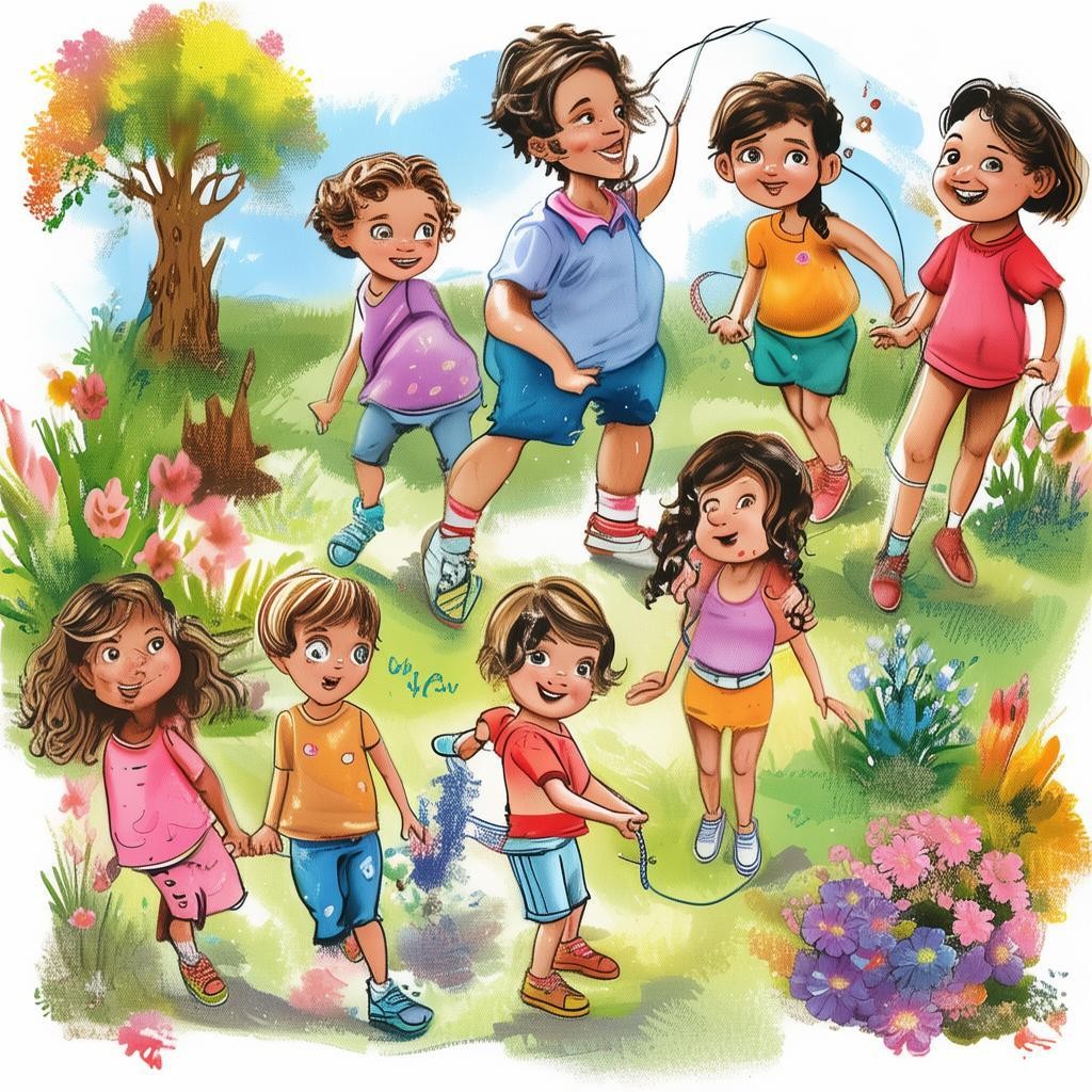 幼兒園放假，輕松掌握孩子跳繩技巧指南 ???♂???, 耐心引導, 動作分解, 趣味練習, 鼓勵為主