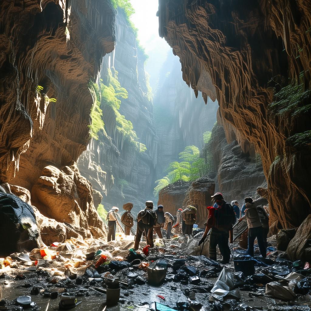 張家界溶洞清潔行動：旅游環(huán)保新趨勢，2.7噸垃圾清運(yùn)啟示錄