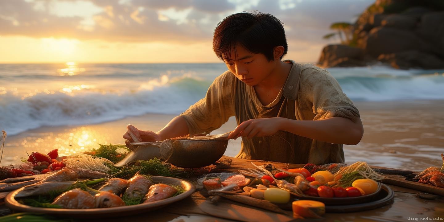 小宇海邊生存技能：熟食的制作與重要性