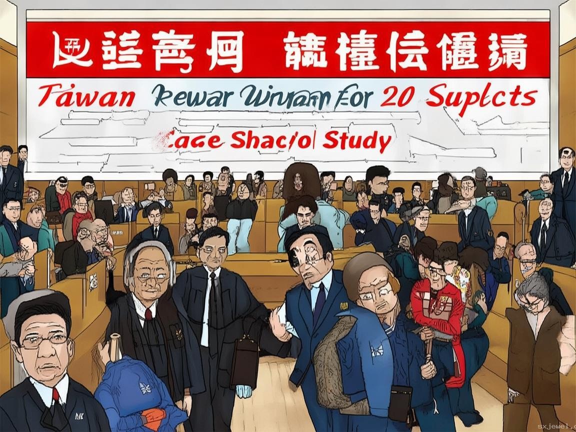 臺灣懸賞通緝20名犯罪嫌疑人案例研究