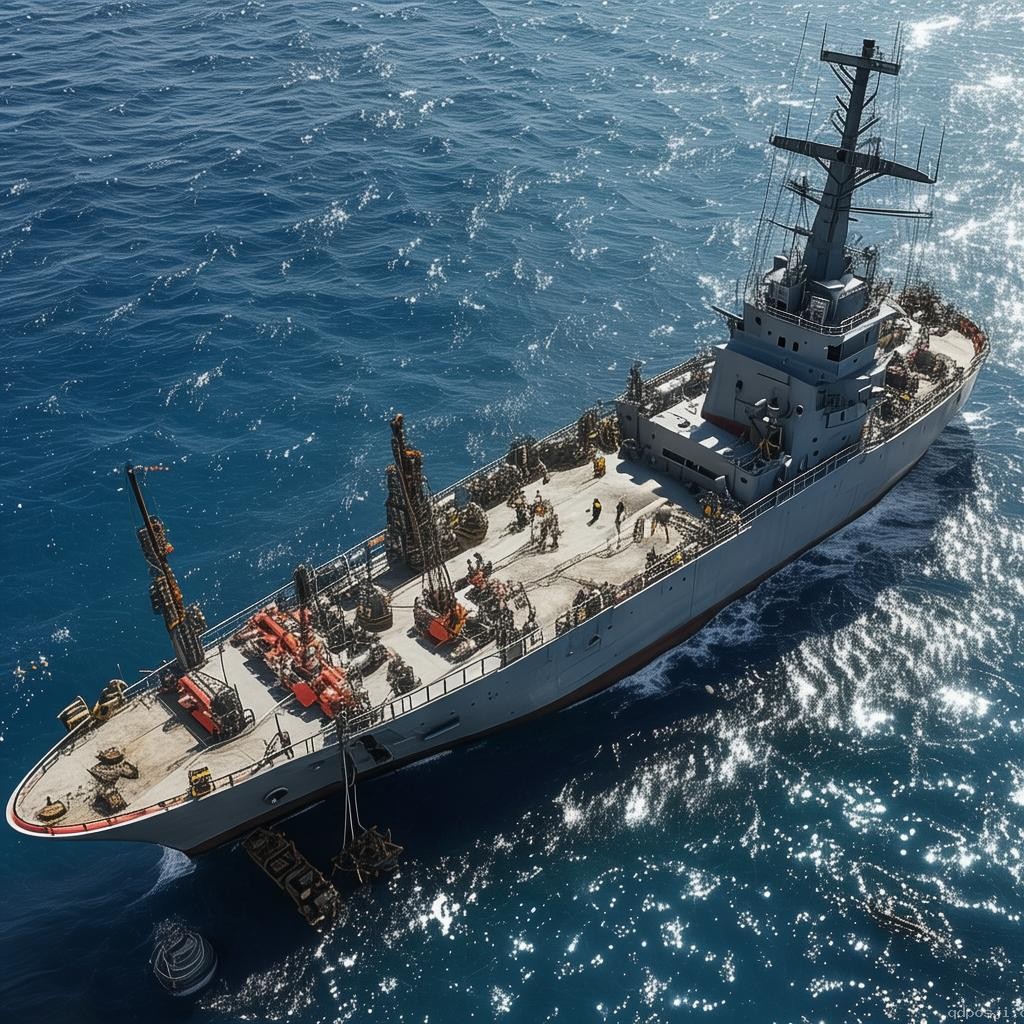衛星圖像揭秘：朝鮮軍艦扶正背后的創新動力