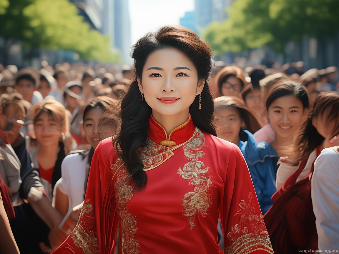 老師穿紅旗袍送考VS常規送考方式
