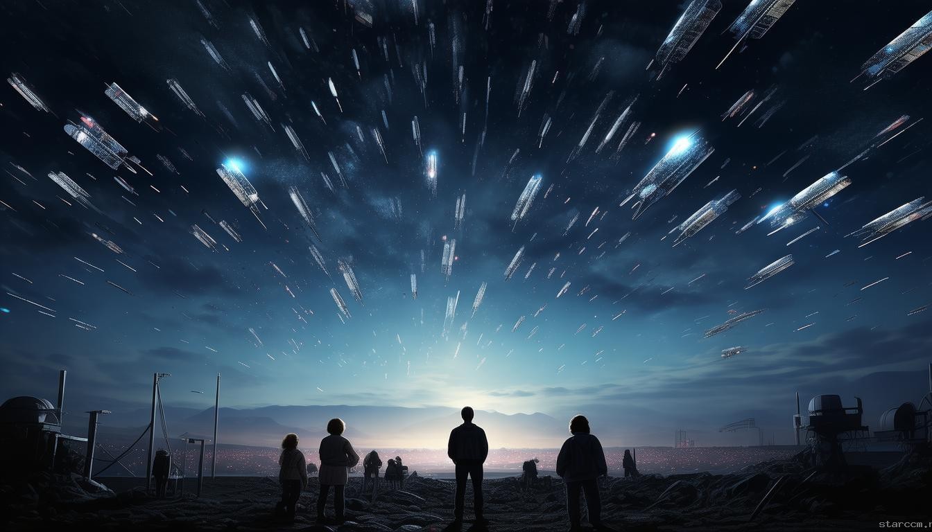 馬斯克“星鏈”衛星大批墜落：真實經歷與深度反思