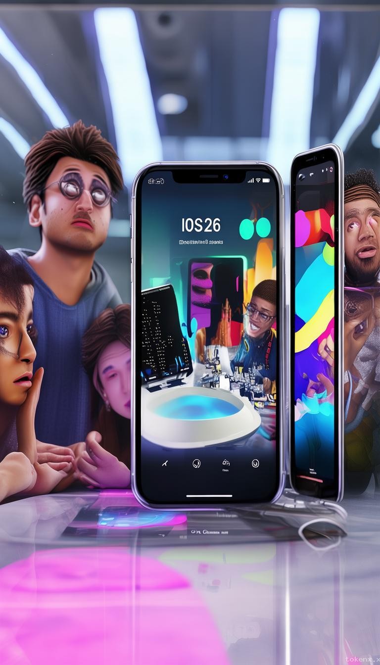 iOS 26新設計吐槽大會：我的審美挑戰之旅??,尷尬,期待,反思