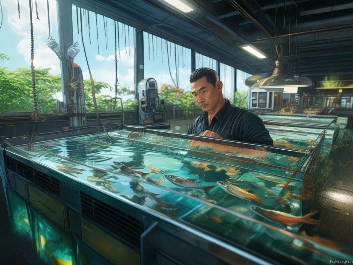 手工耿賽博養魚：科技引領養魚新風尚