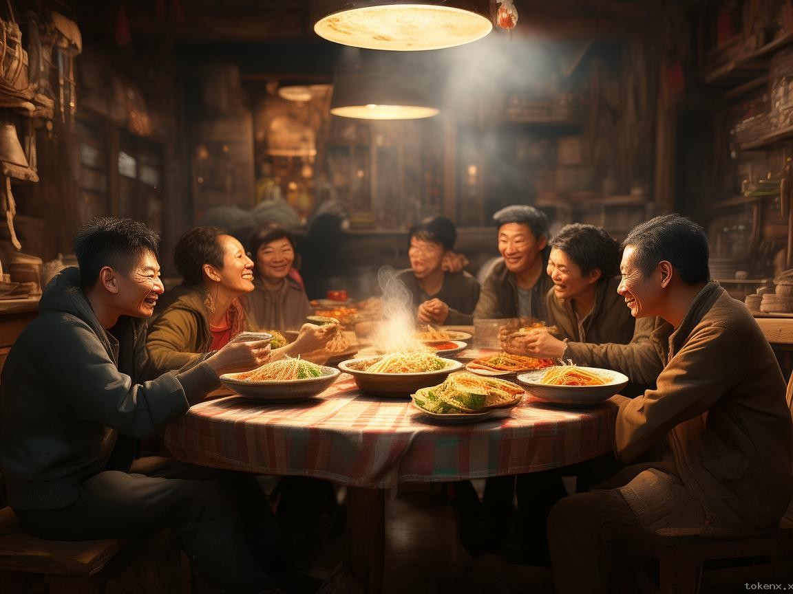 6元面里的樸素宴請，真情無價??,感動滿滿