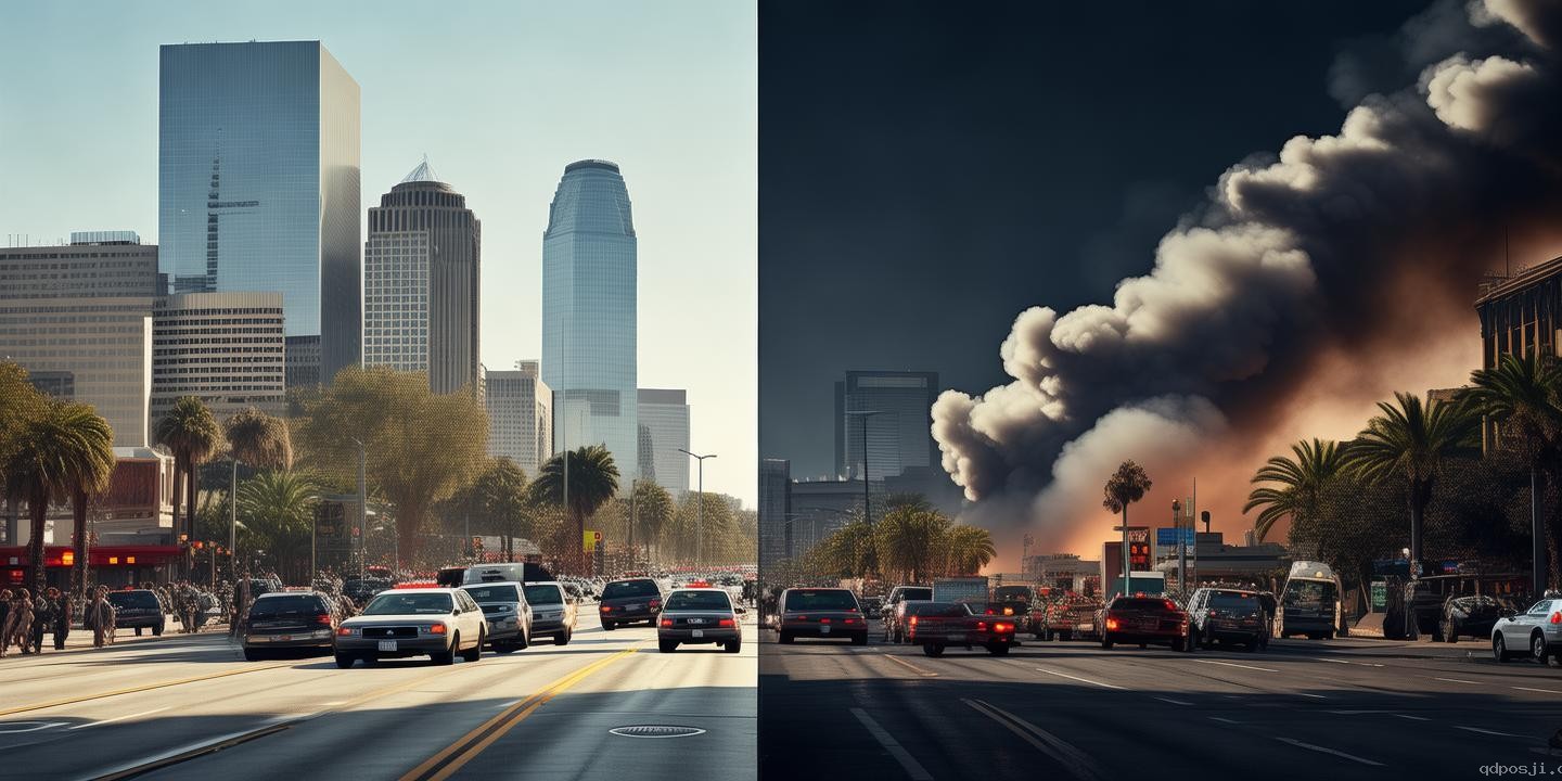 洛杉磯與911對比：哪個事件更混亂？