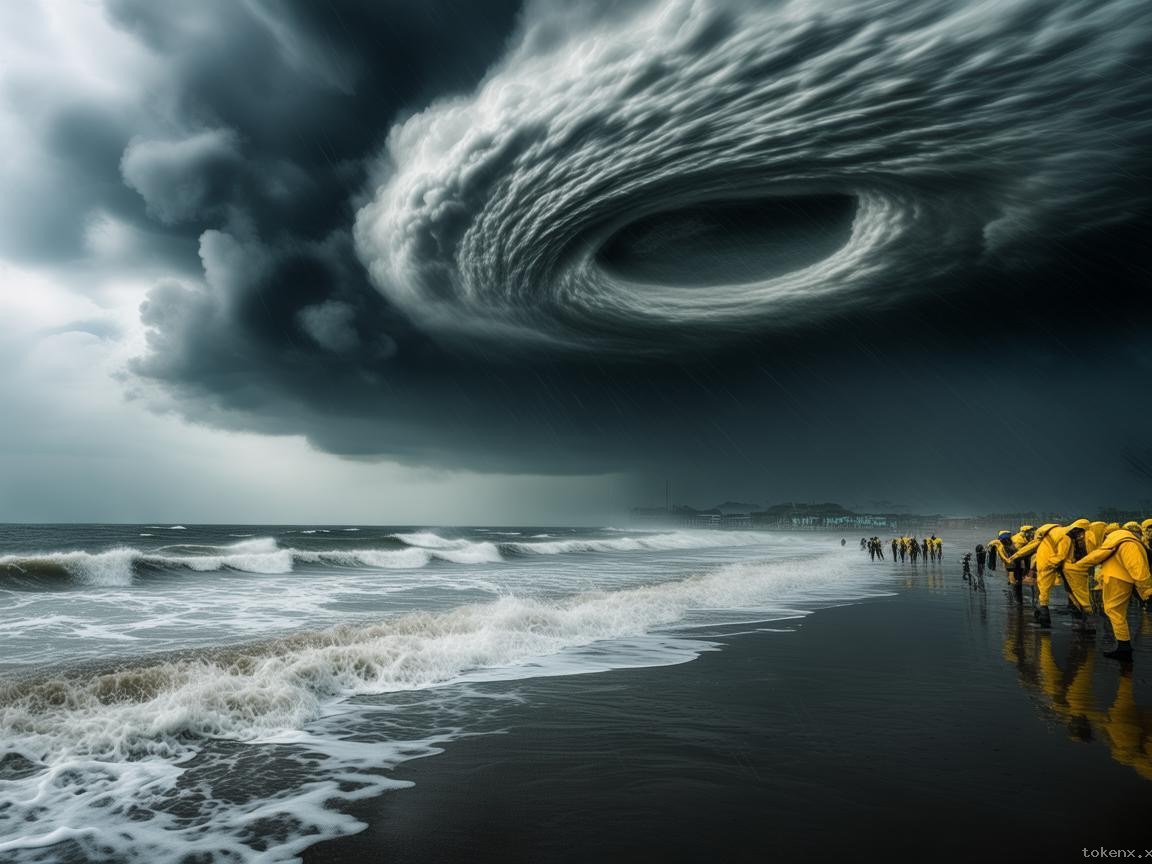 臺風“蝴蝶”13日凌晨至上午或將登陸海南，風雨影響不容忽視