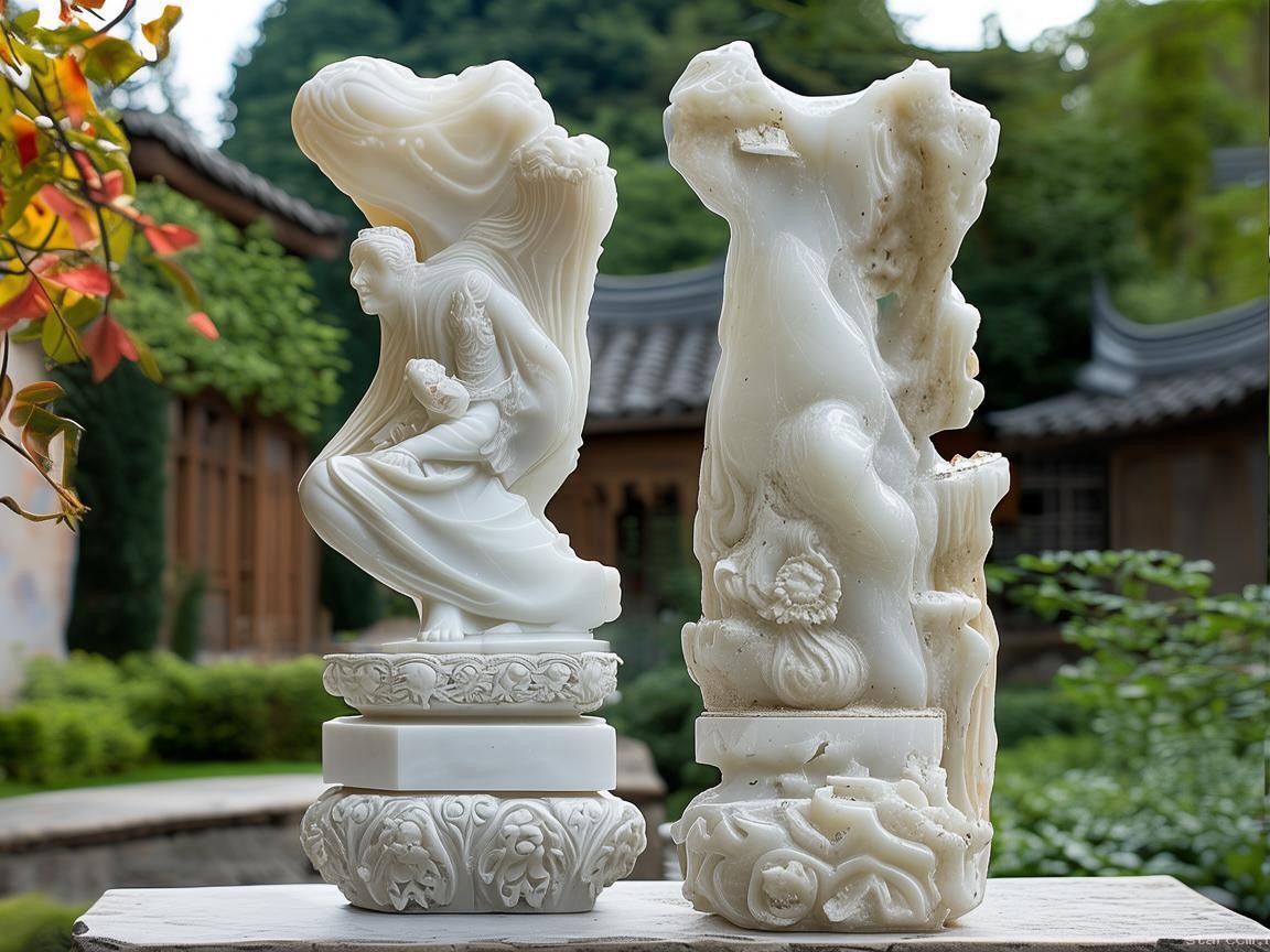 西方與中國漢白玉雕塑風化差異深度解析