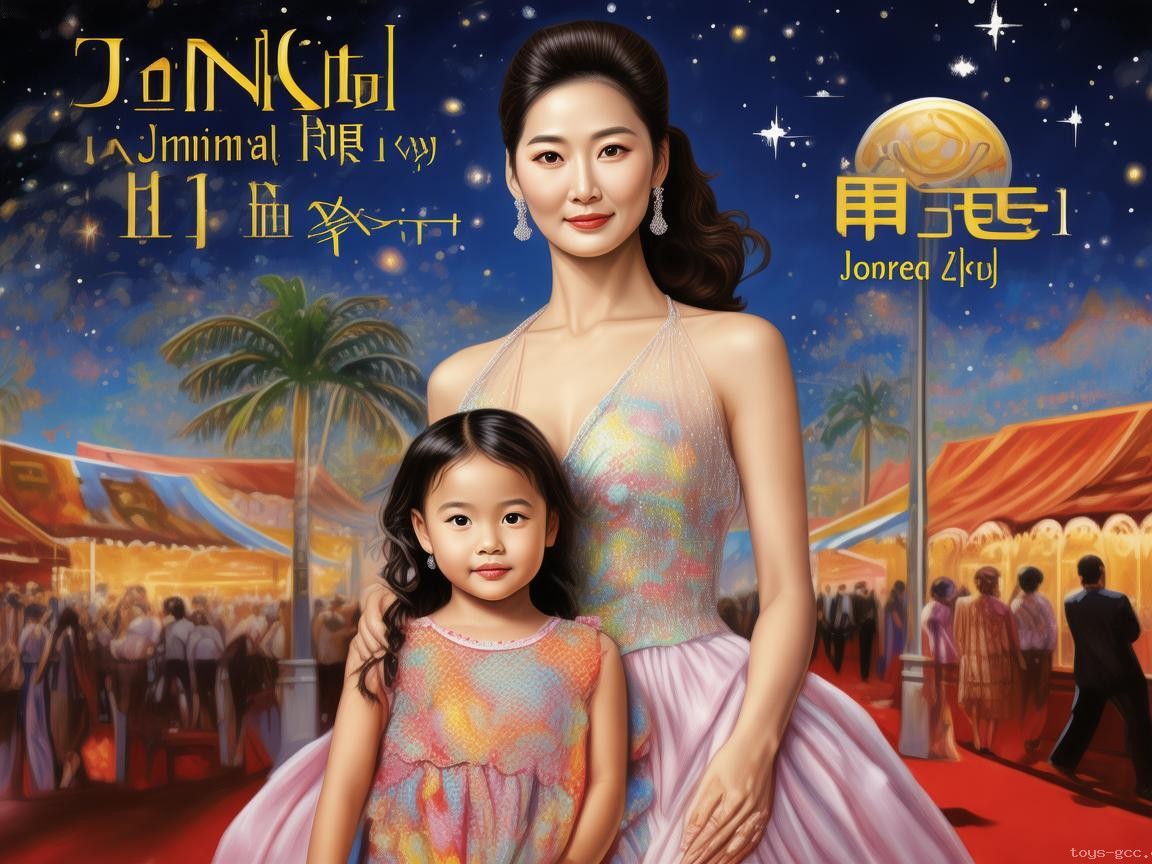 ??章子怡攜醒醒上影節之旅：母女共耀星光?