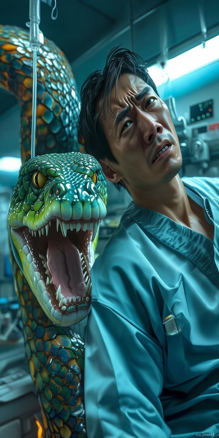 網(wǎng)絡(luò)熱門長蟲案例：男子40天遭毒蛇7咬生還