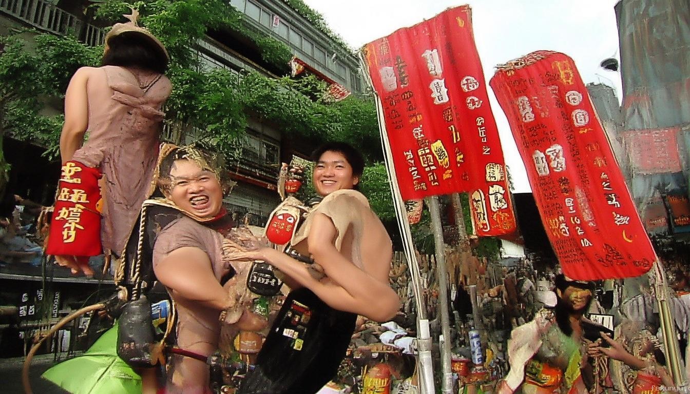 恩施強(qiáng)降雨影響對(duì)比：廣場(chǎng)噴泉設(shè)施沖走與打撈措施分析