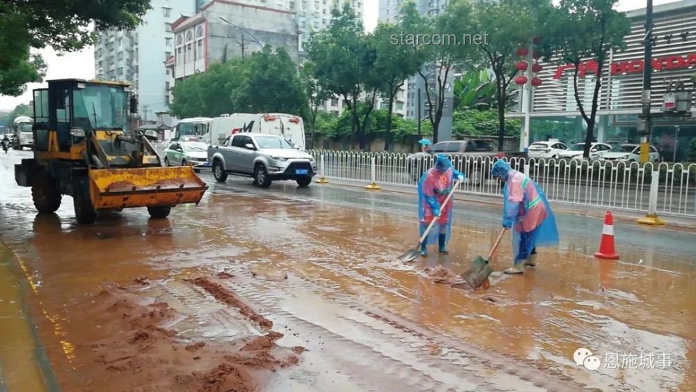 恩施強降雨應對：廣場噴泉設施打撈實用指南