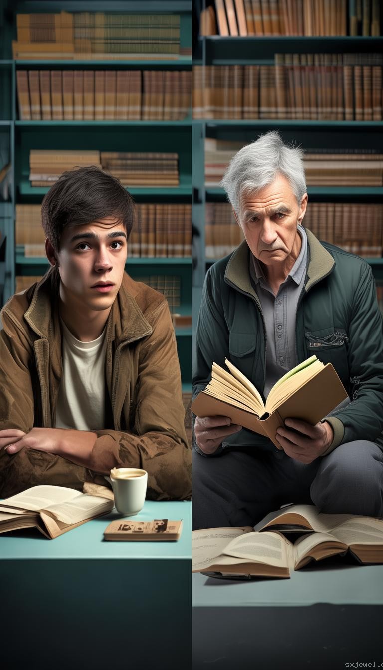 讀書態度對比：消極與堅韌——以“你不想讀書？”與“有的人跪著都想把書讀完！”為例