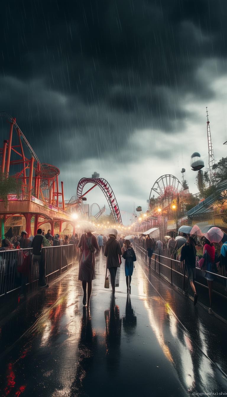 雨天突襲，樂園閉園的那些事兒?????