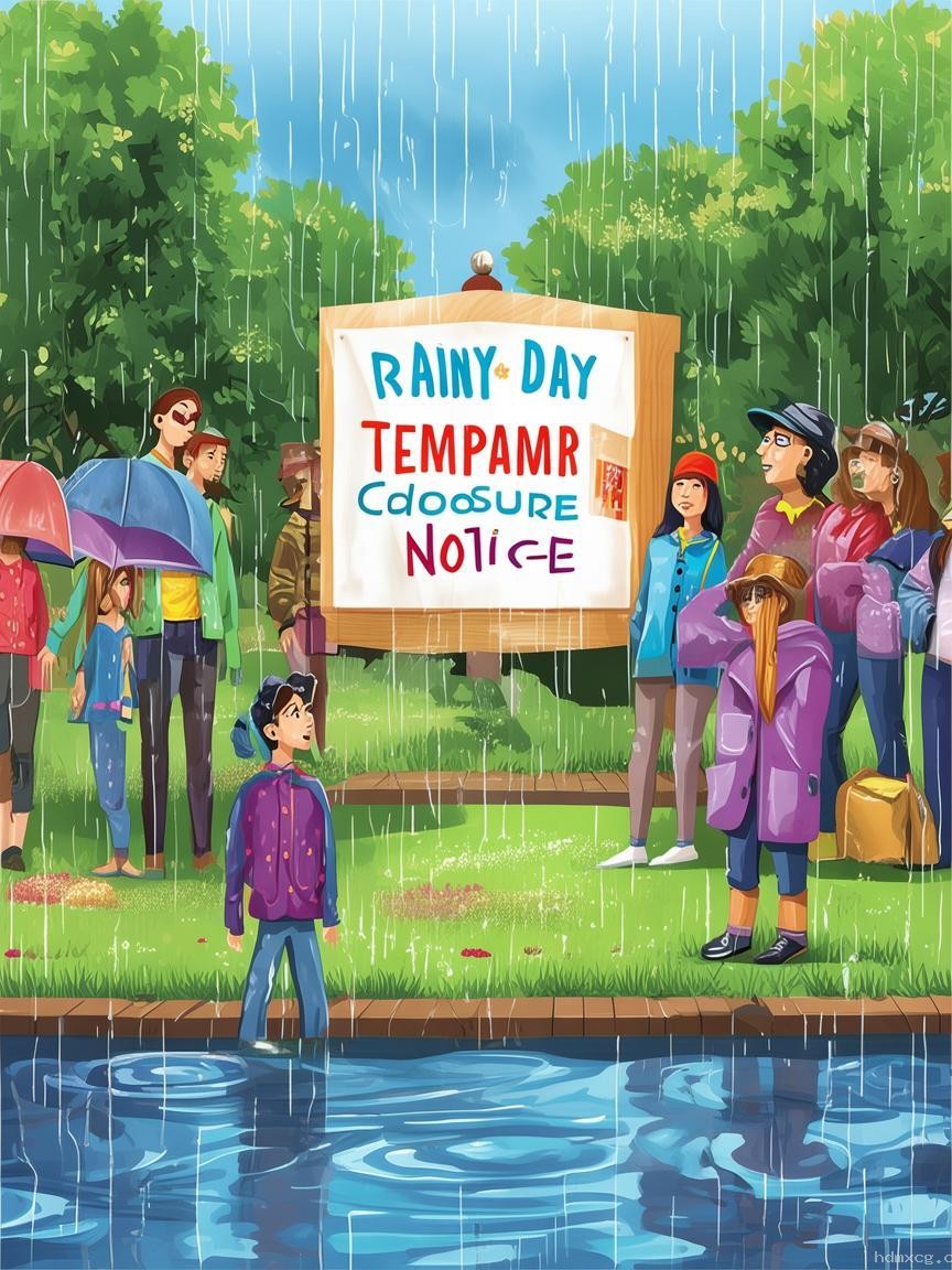 雨天臨時閉園公告解讀與應對