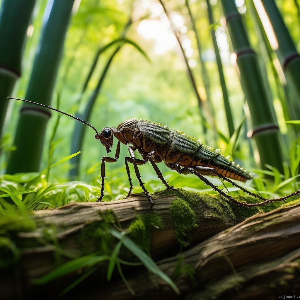 南京森林公園竹節蟲案例研究：形似枯枝，無害奇遇