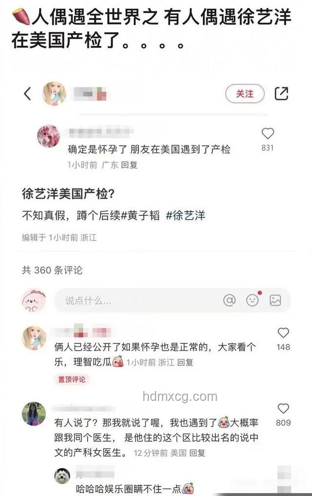 徐藝洋懷孕傳聞始末及回應解析