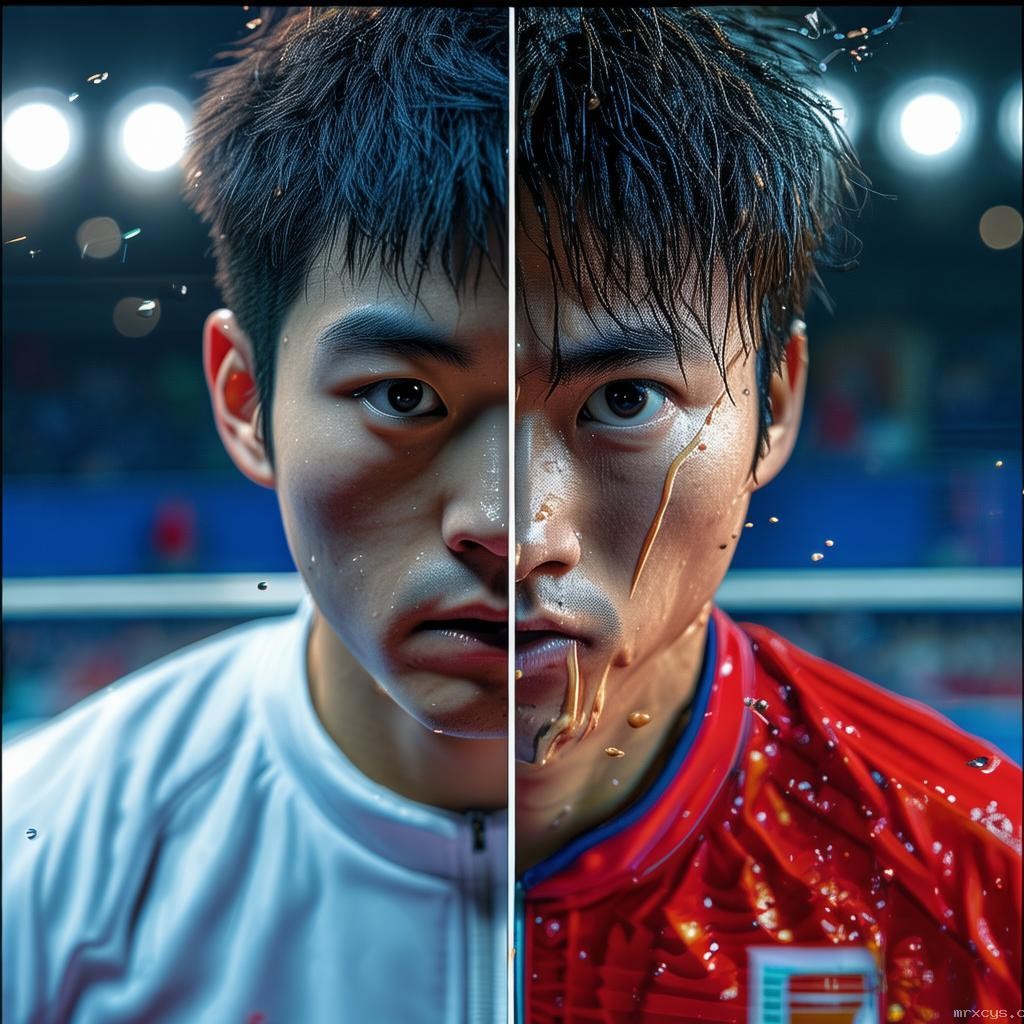 奧運乒乓球決賽服裝表現對比：莫雷加德干爽VS樊振東大汗滿身
