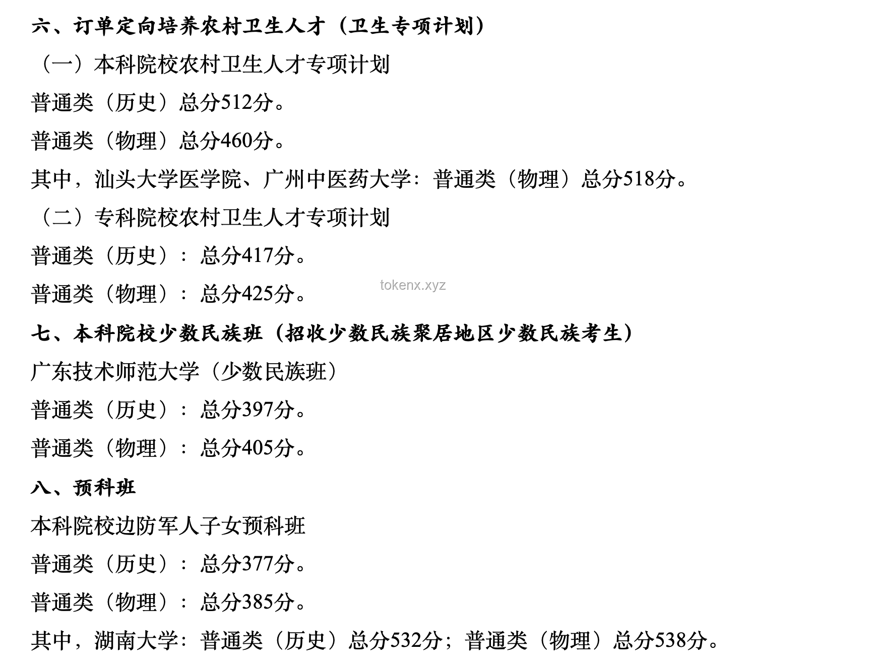 廣東2025高考本科線解析：物理436，歷史464