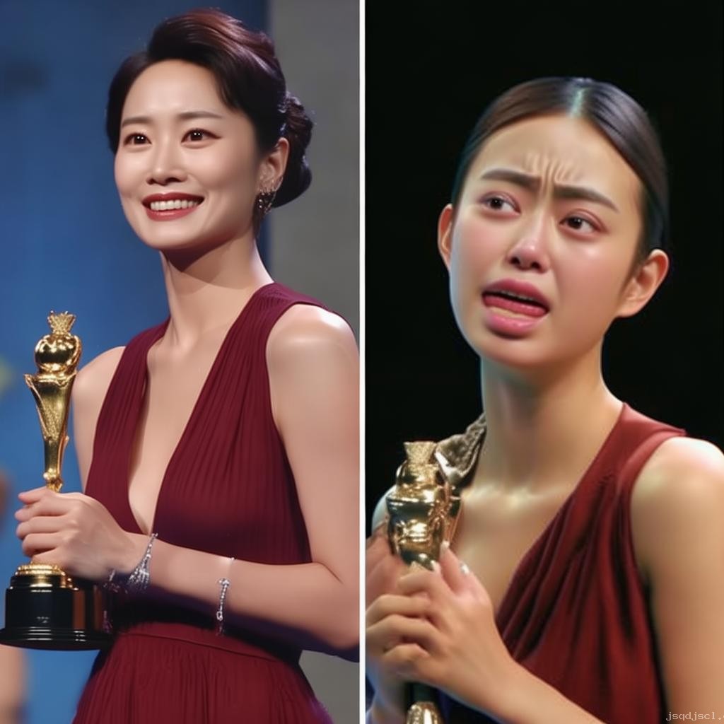 蔣欣獲獎與關曉彤情感流露的對比分析