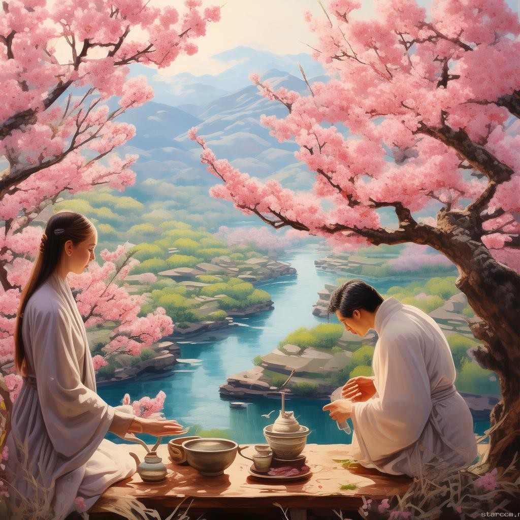 桃花映江山：茶藝對決的深度剖析