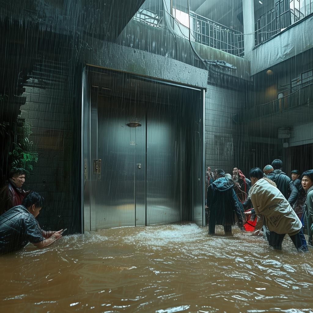 成都暴雨小區(qū)電梯變“水簾洞”解決方案