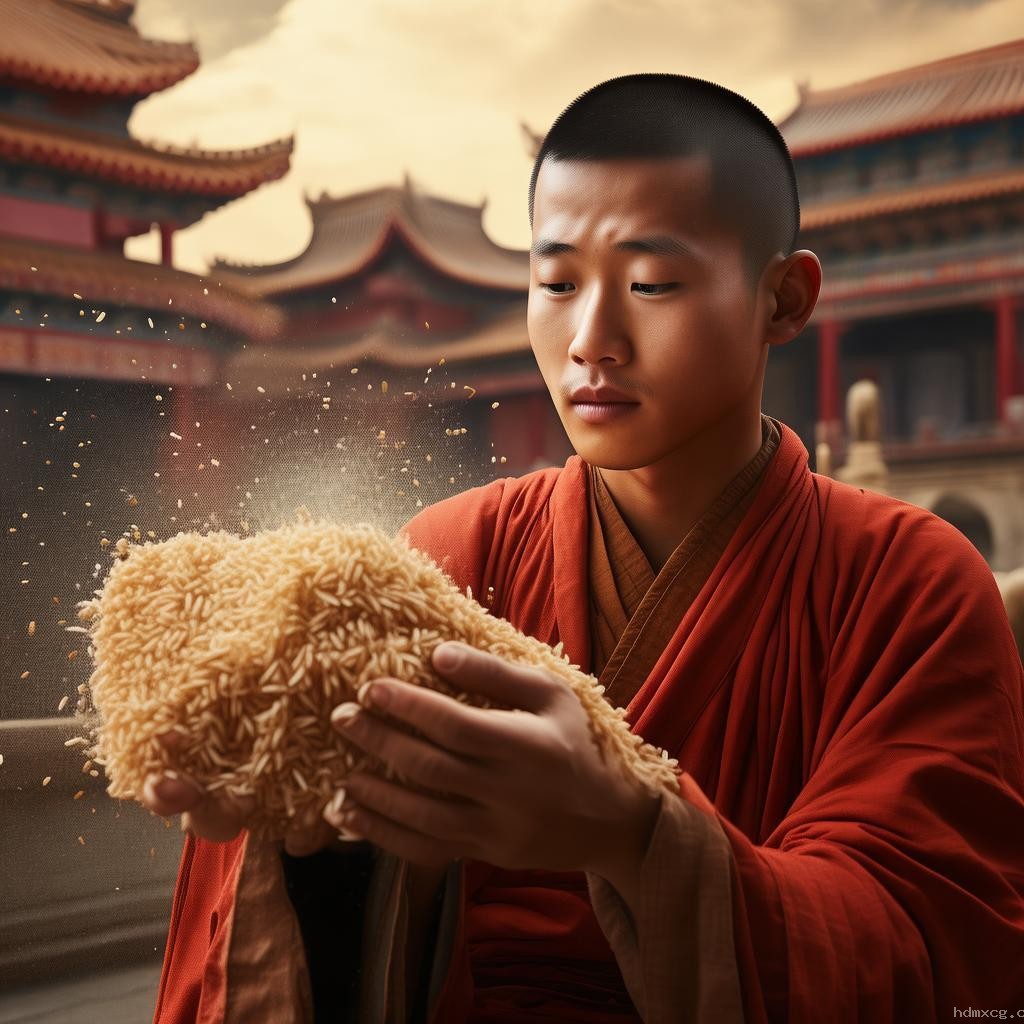 五臺山寺廟僧人扔供米事件始末