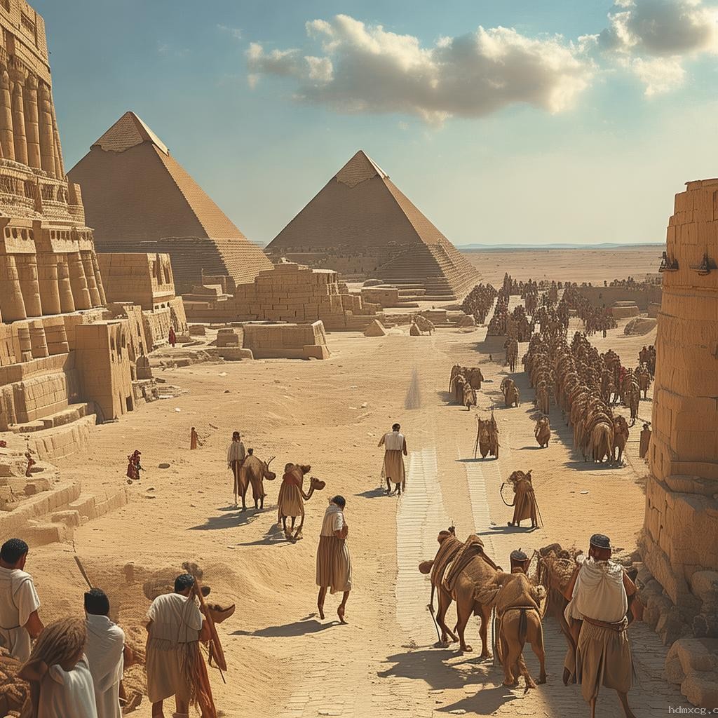 古代文明對比洞察：埃及修金字塔時，中國與世界的狀態
