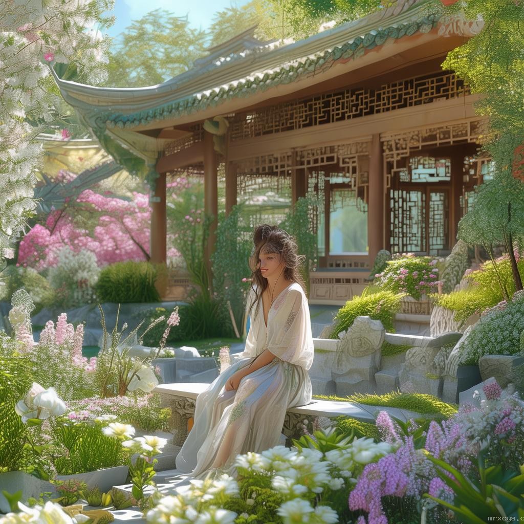 迪麗熱巴同款新中式，戀上夏日清新風