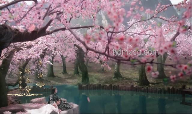 如何實現(xiàn)“桃花映江山360度翻面吻”的浪漫場景布置