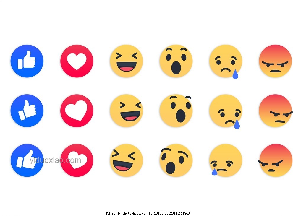 ??表情符號在不同社交平臺上的表現對比