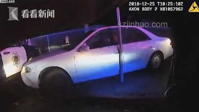 美國女子拒停車，警車上演4小時“龜速追逐”記