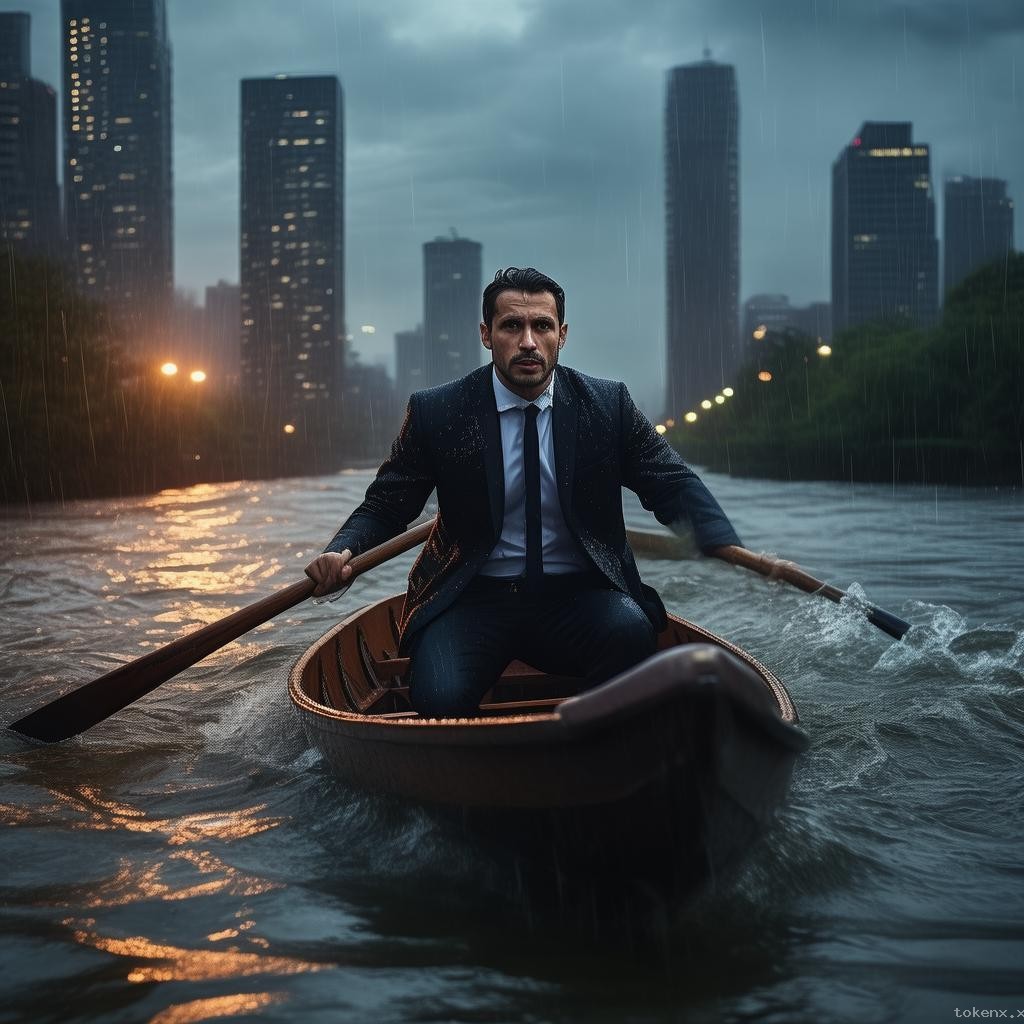 成都暴雨劃船哥：趕去上班的托尼案例研究