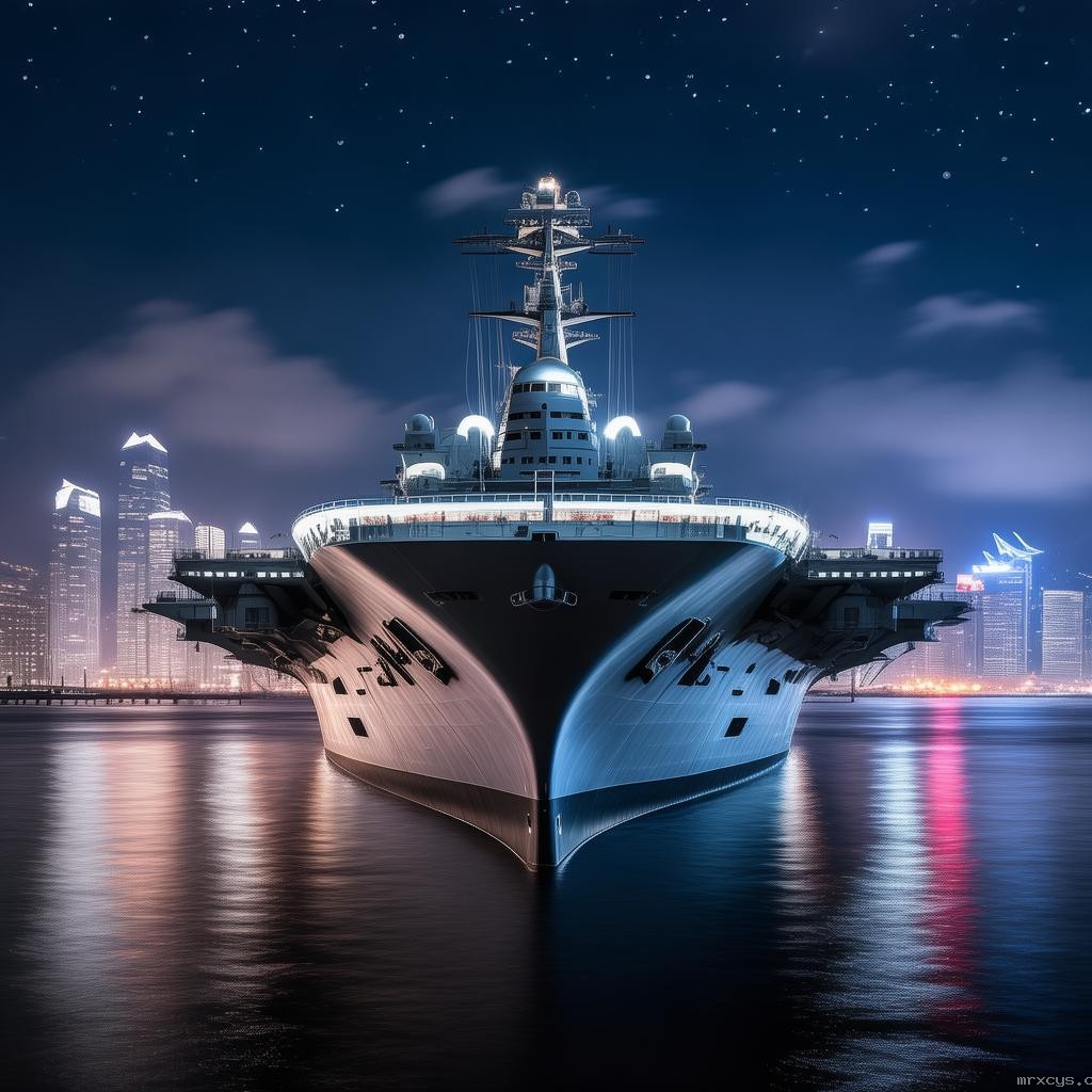 航拍視角下的軍事影響力：山東艦夜泊維多利亞港深度洞察