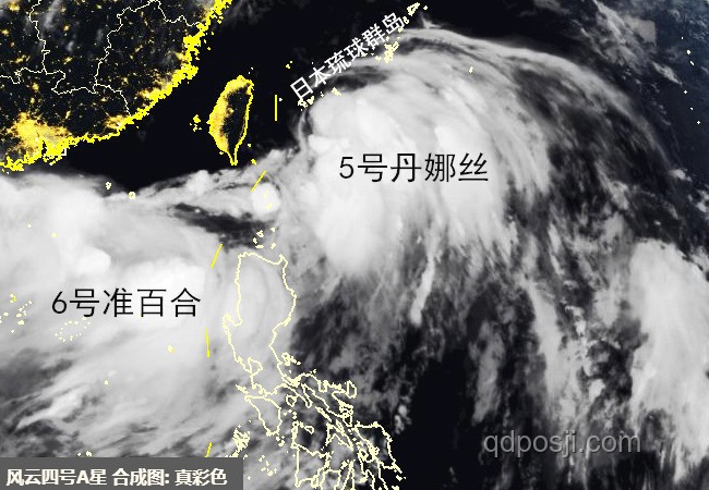 臺風“丹娜絲”生成及向福建沿海靠近深度分析