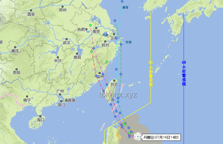 臺風“丹娜絲”生成及向福建沿海靠近案例研究