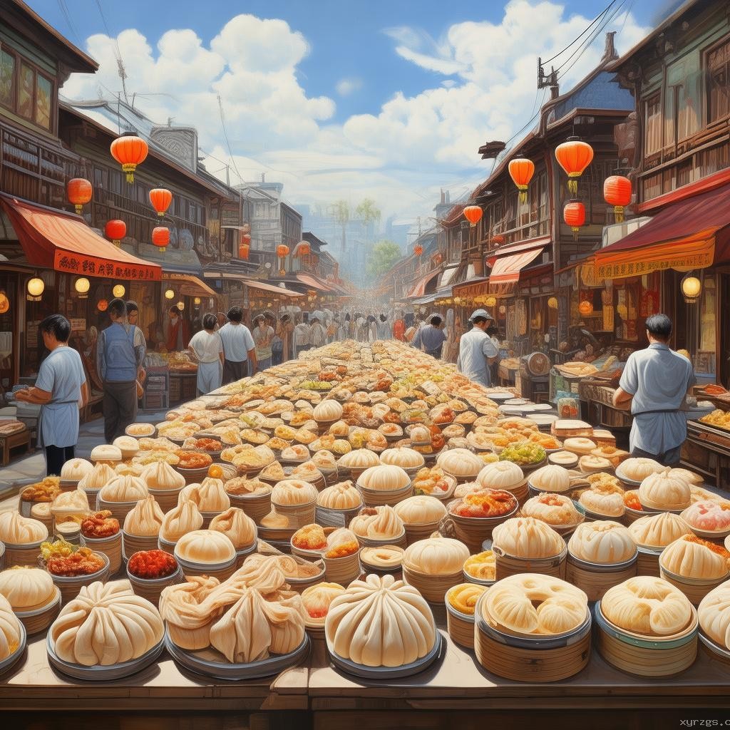 48小時巨作與清明上河圖中的饅頭文化探析