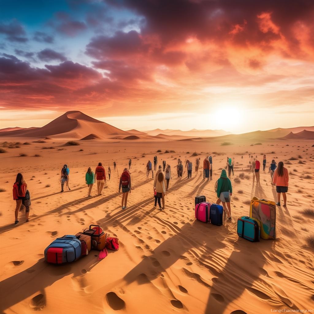 穿越沙漠遇見絕美風景：青春旅行團的奇幻之旅