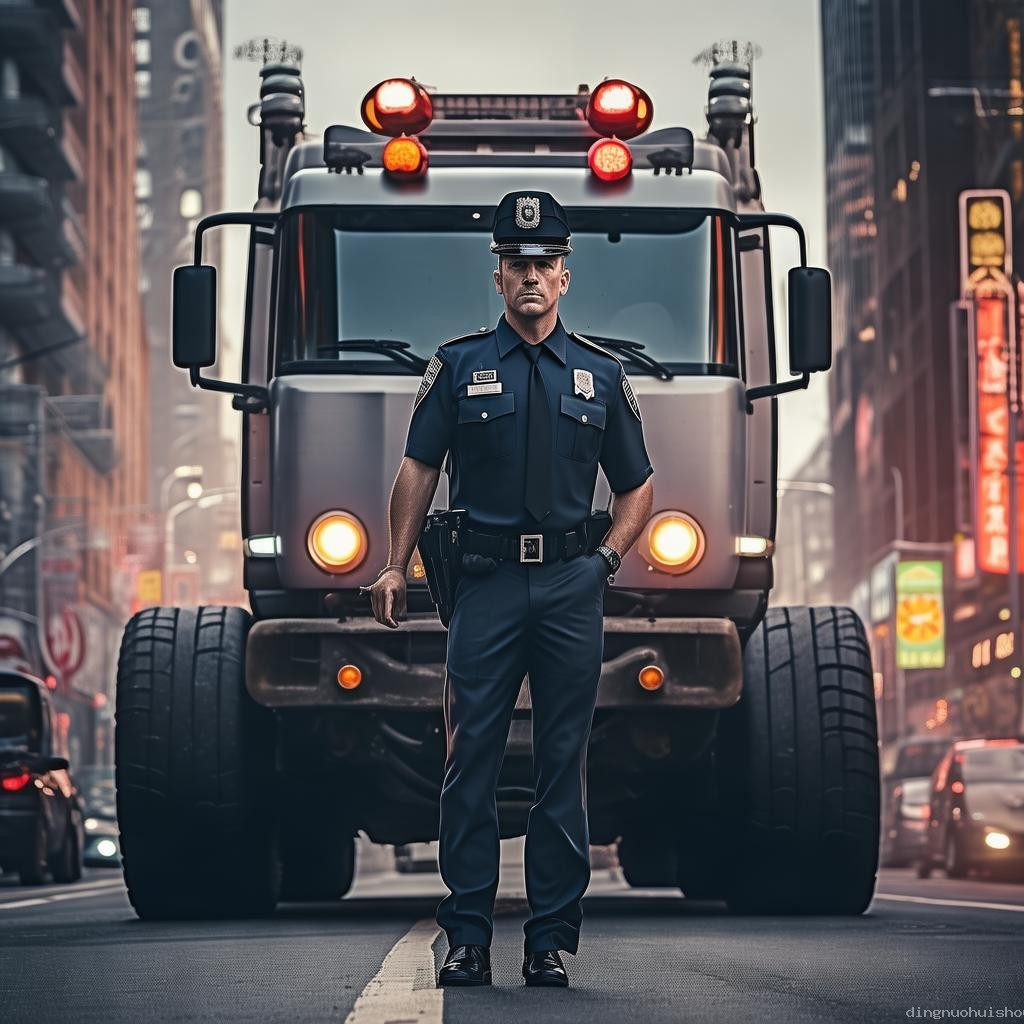 交警VS百噸王！我的自制動畫警示錄????