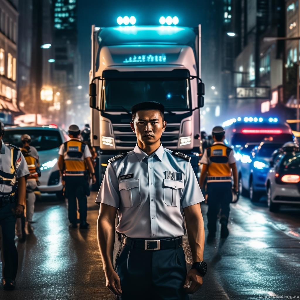 交警嚴(yán)打“百噸王”：道路運(yùn)輸安全保衛(wèi)戰(zhàn)