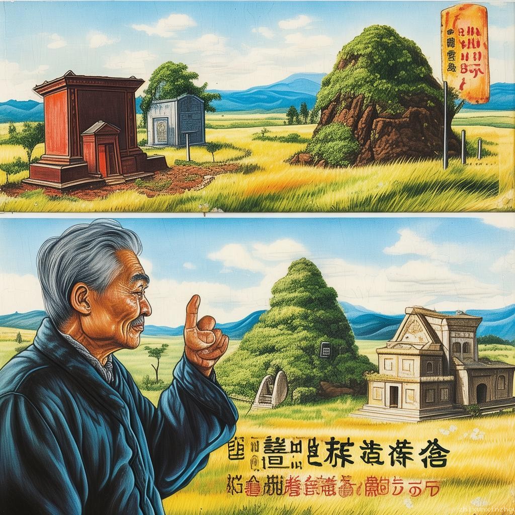 混子哥邊畫邊講：揭秘墳墓、墓、冢、塋、陵的區別