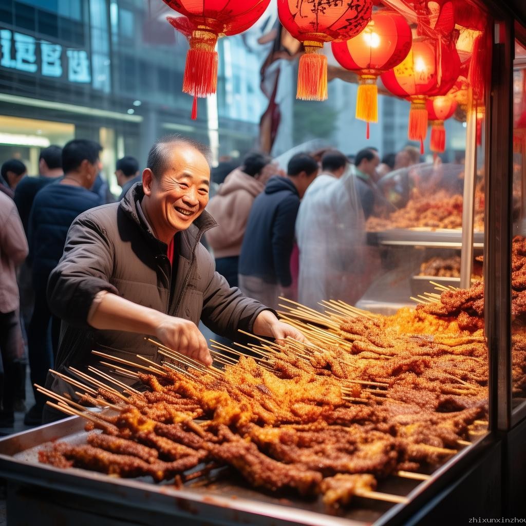 鄭州五星酒店擺攤賣鹵味，日入三萬的成功啟示??