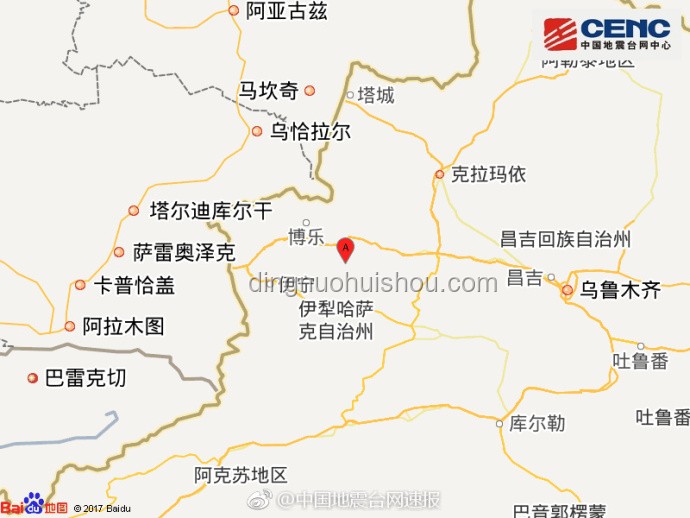 新疆博爾塔拉州精河縣4.3級地震與歷史震例對比分析