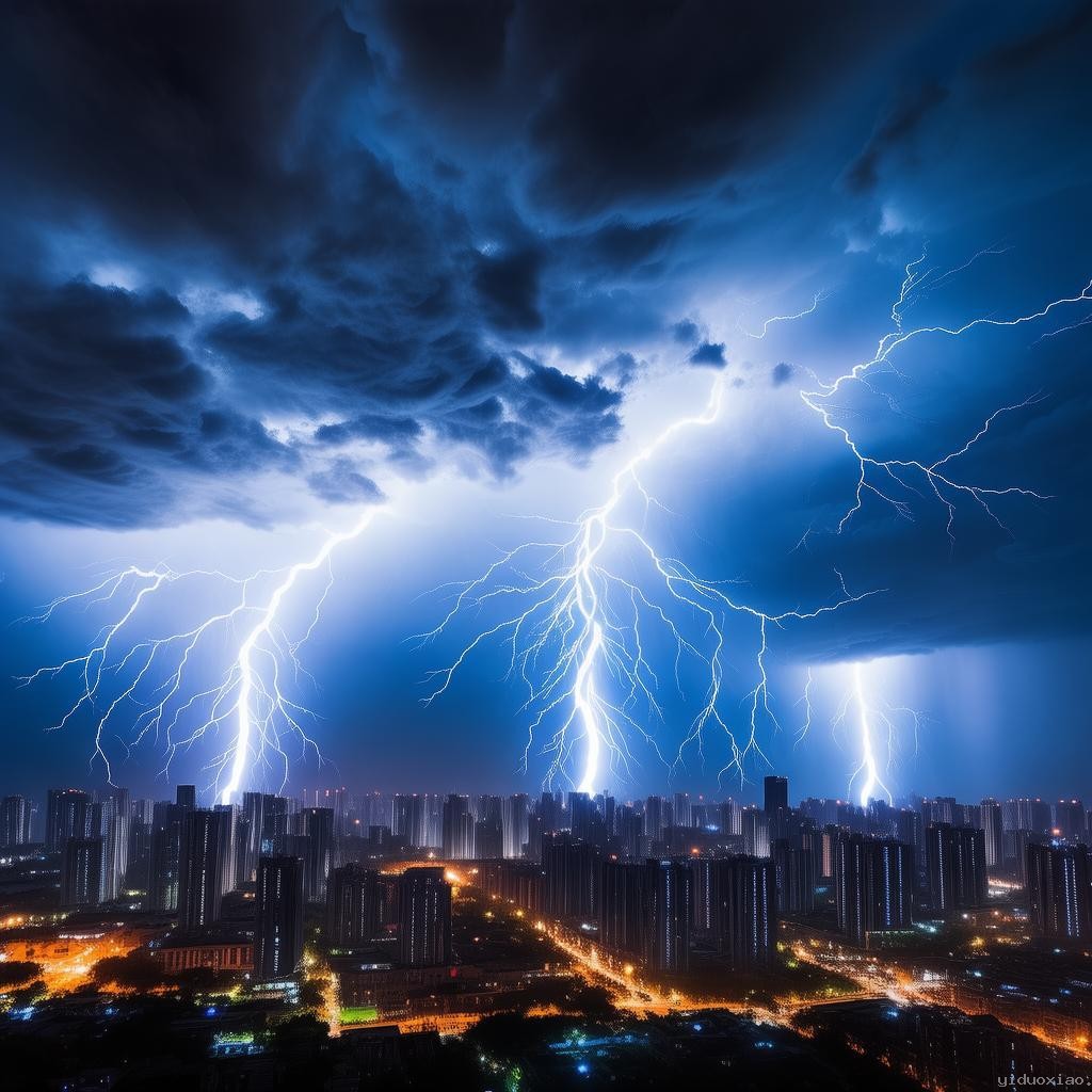 大連一夜閃電7694次：高頻雷電現(xiàn)象解析及影響探討