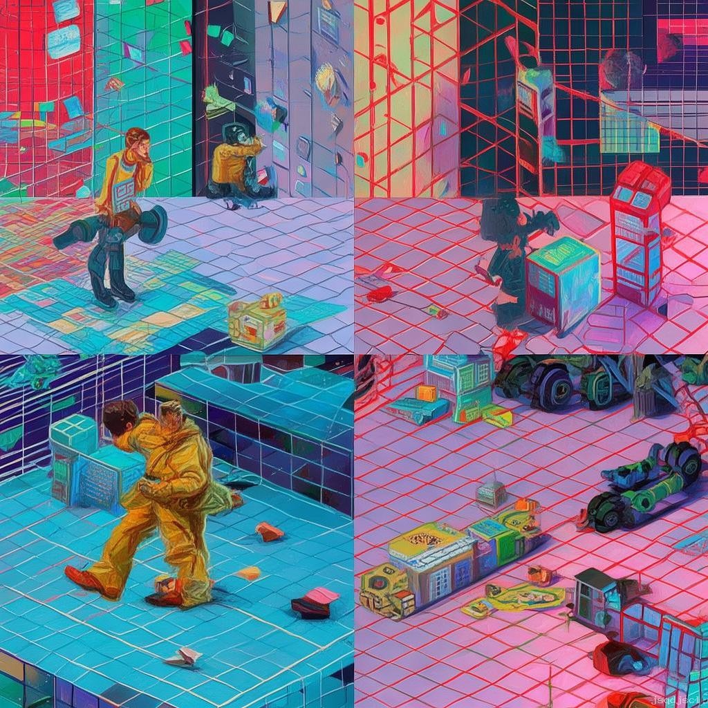 在全是網格的世界如何生存？實用生存指南